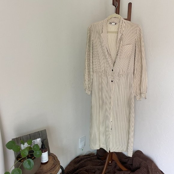 Pin stripe vintage dress - Picture 4 of 4